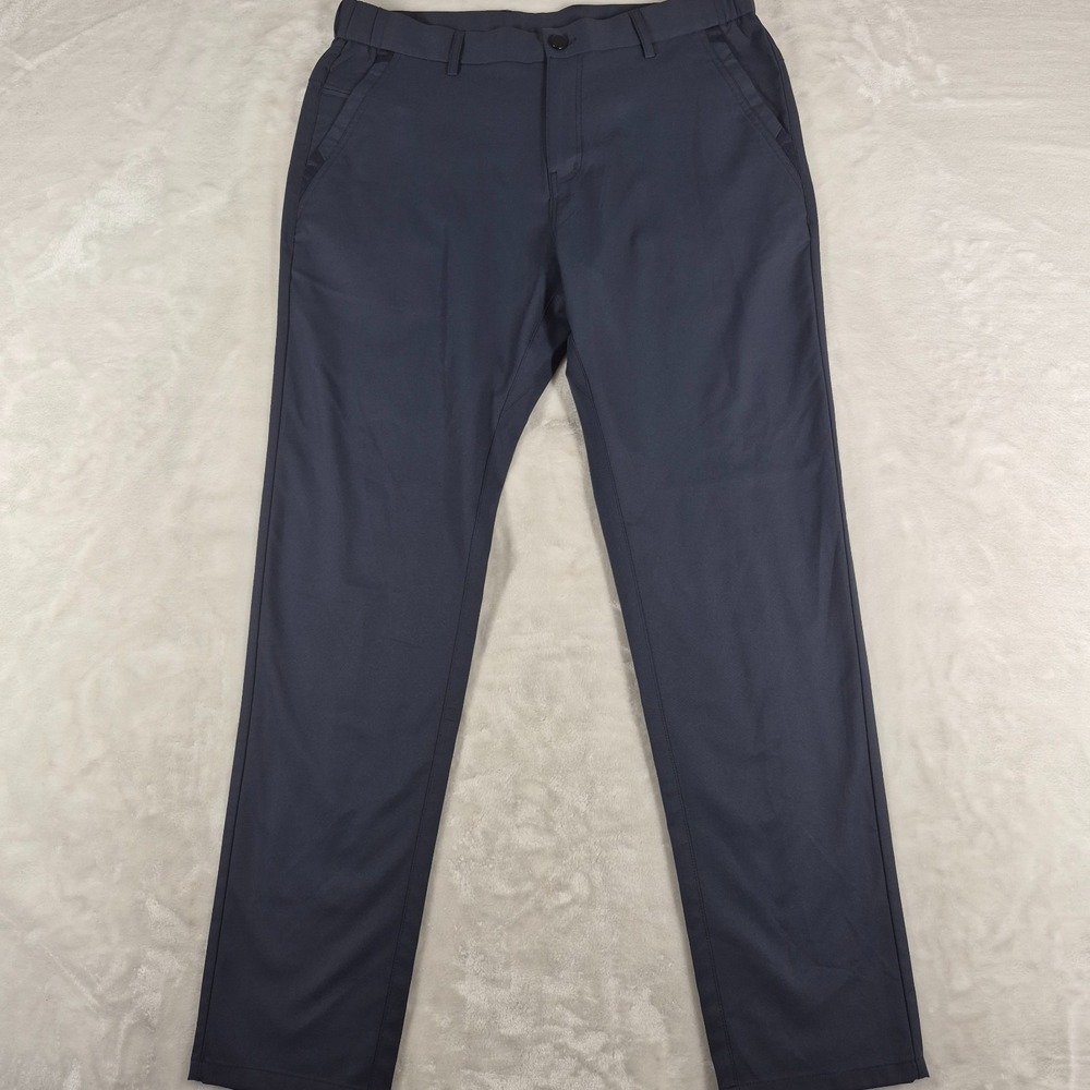 Jack Archer Jetsetter Pants Men's 34x32 Blue Tech Stretch Golf Casual‎ Comfort